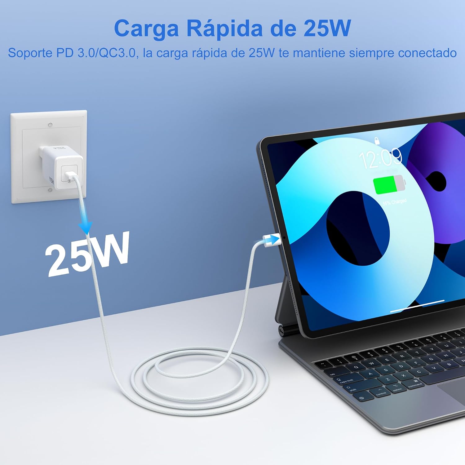 Thumbnail 2 de YISH 25W Cargador USB-C 25W