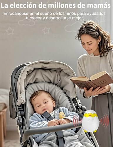 Detalle 2 de Robofun Baby Rocker columpio para cochecito con temporizador (30-60-90 min) y 5 niveles de intensidad