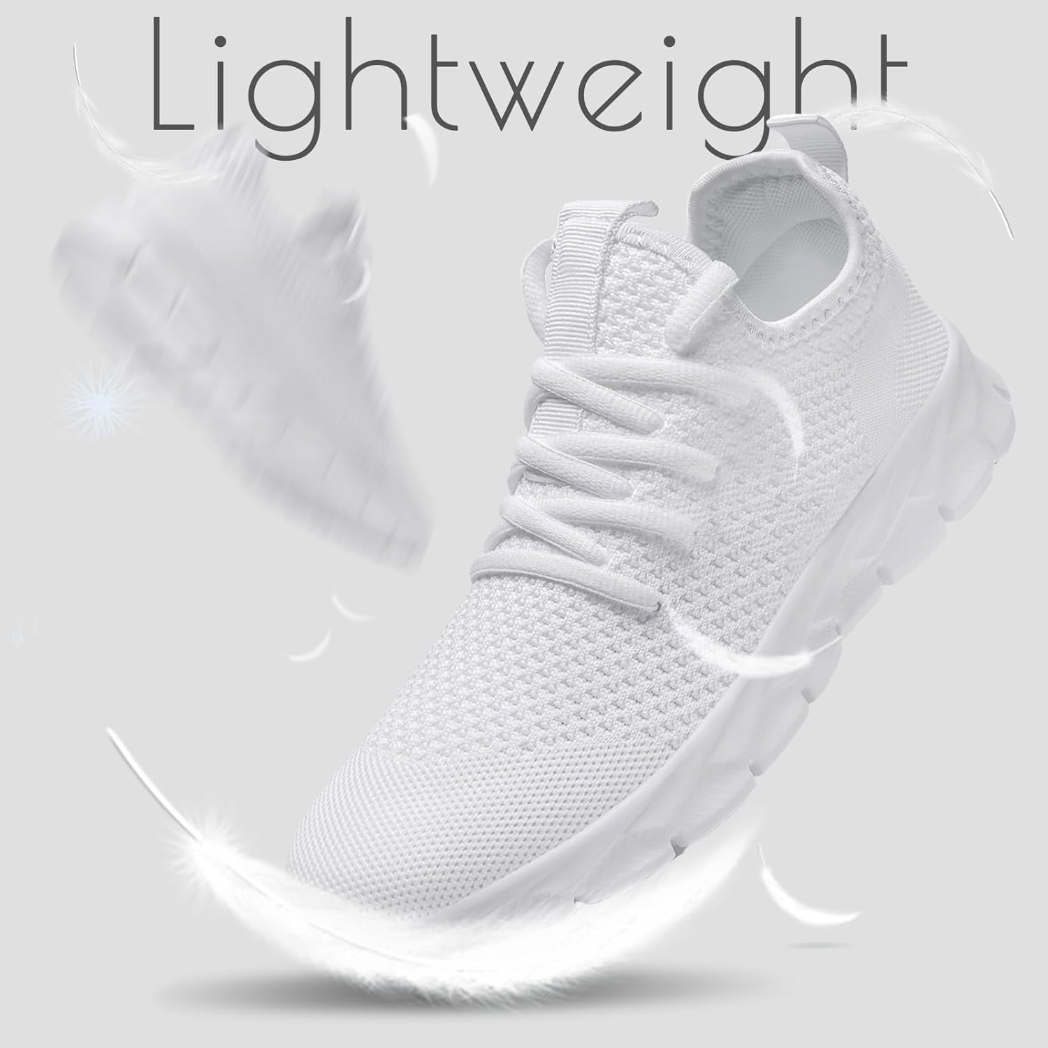 Thumbnail 4 de Oltyutc men’s mesh slip-on trainers for running, walking and gym use