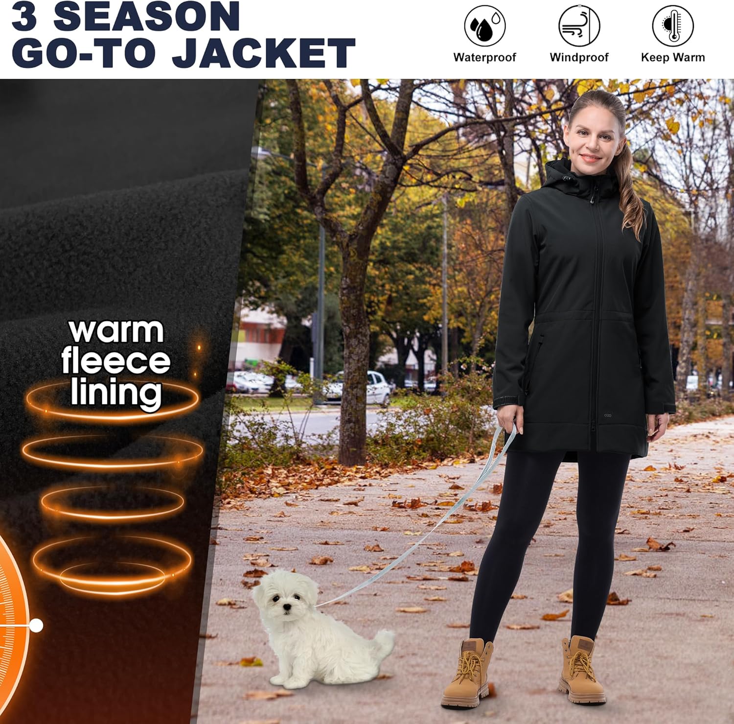 Thumbnail 4 de Softshelljacke Wasserdicht 8.000 mm 33,000ft Damen
