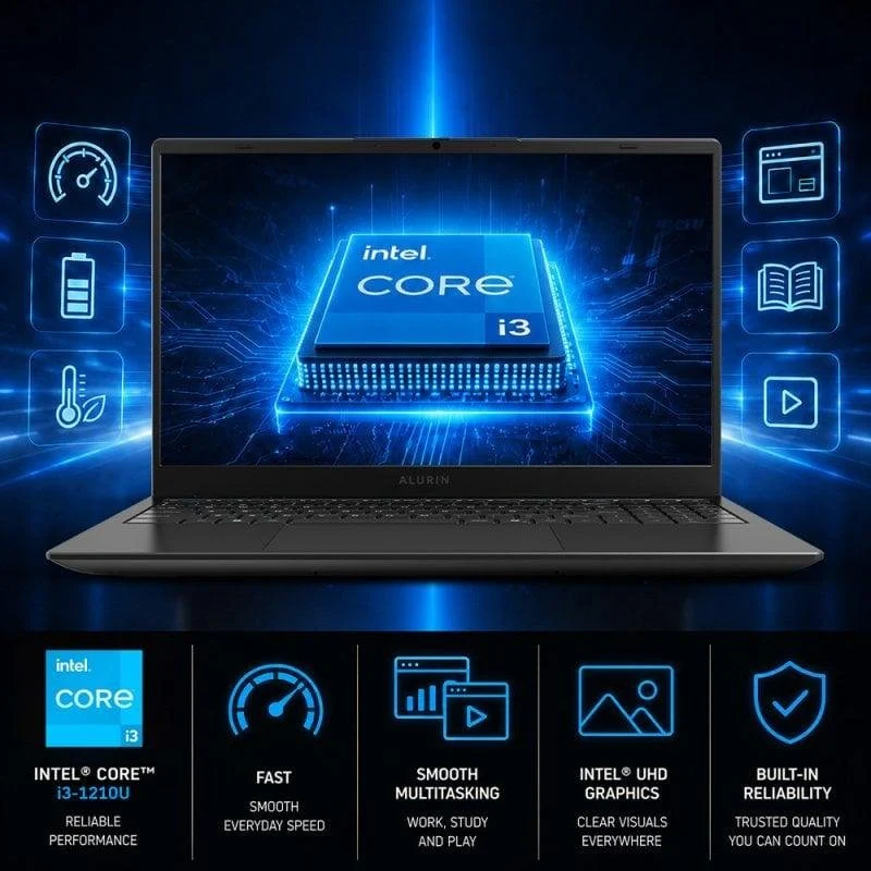 Detalle 2 de Alurin Flex Advance 15.6" con Intel Core i3-1210U, 8 GB/512 GB: equilibrio para estudios y productividad