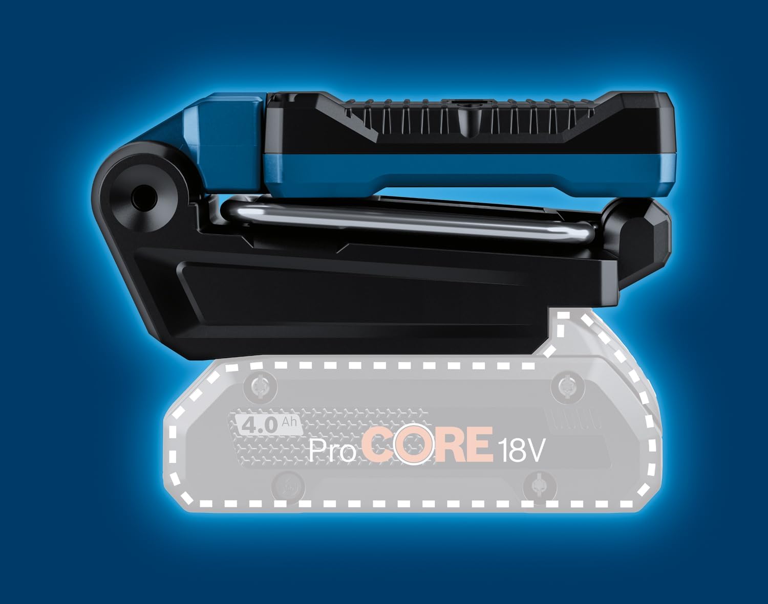 Detalle 2 de Lampe sans-fil Bosch GLI 18V-800 800 lm 🔦