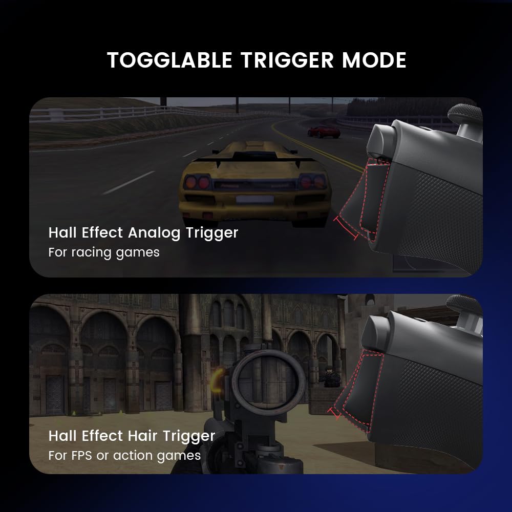 Thumbnail 3 de GameSir G8 Plus Bluetooth Mobile Game Controller (Hall Effect) for Switch, iOS, Android & Tablets