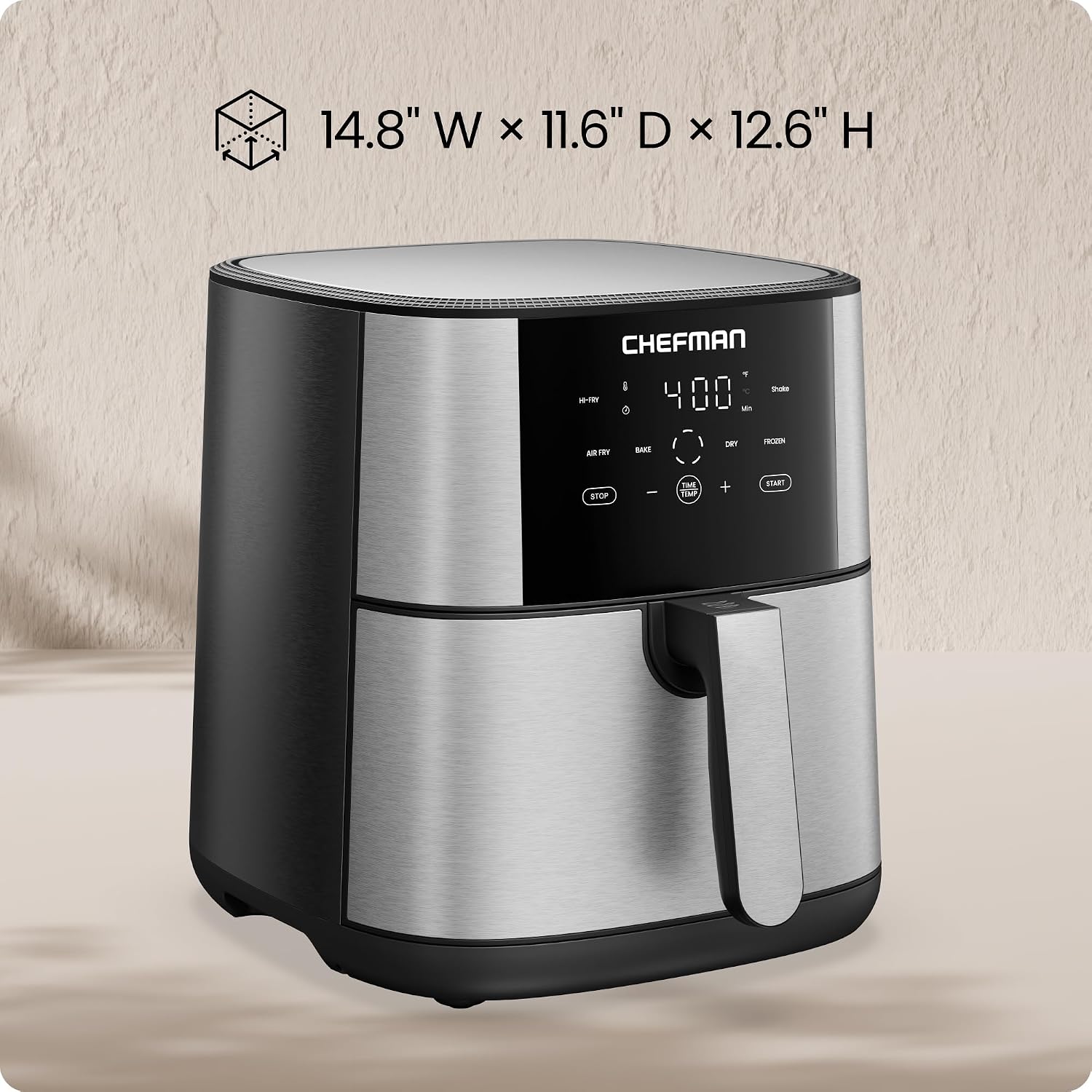Thumbnail 6 de Chefman TurboFry Touch 8-Qt Air Fryer ⚡