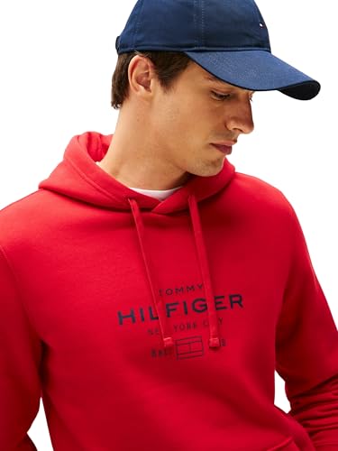 Thumbnail 2 de Tommy Hilfiger Sudadera Oval Graphic Rojo M