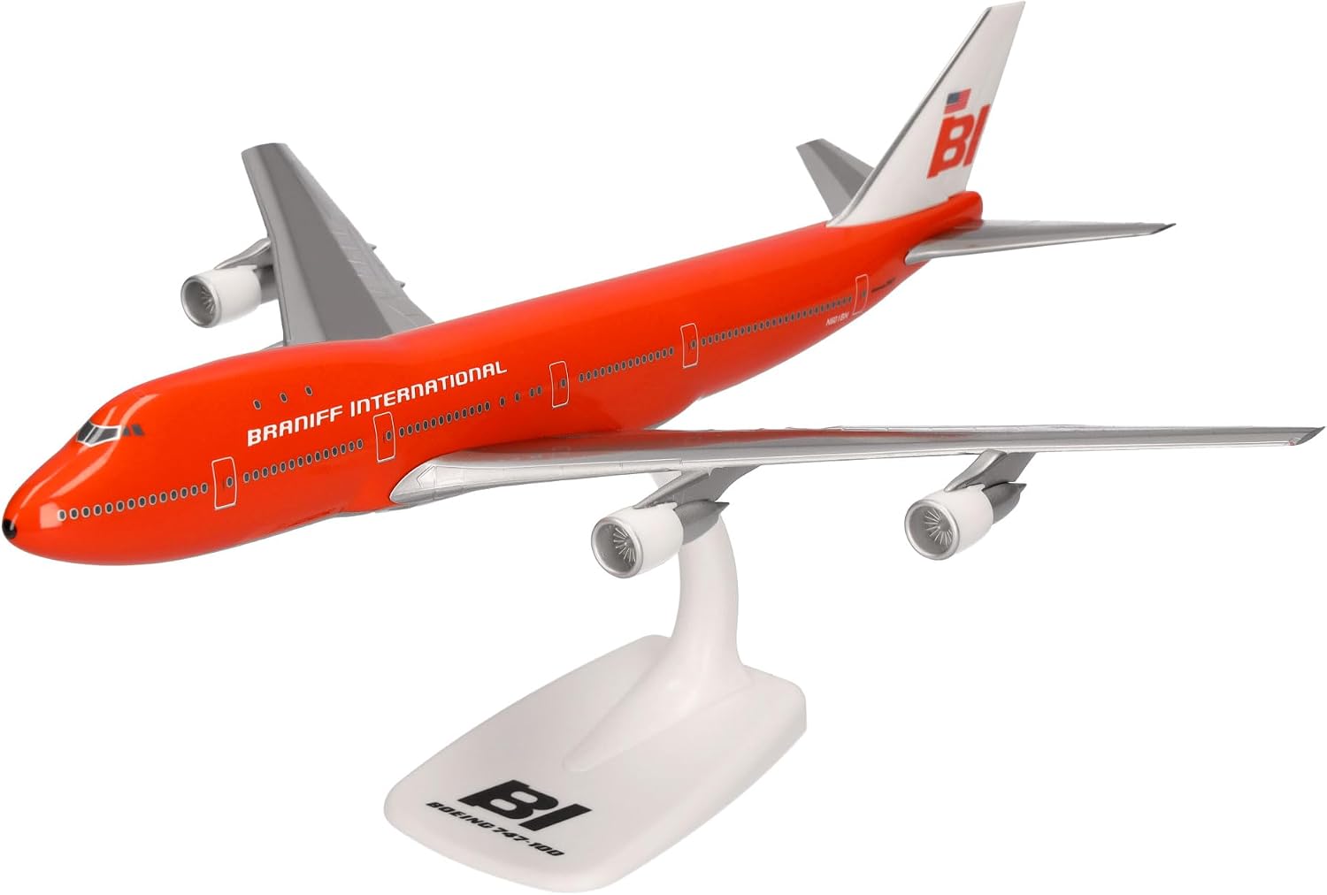 Herpa 614146 Snapfit – model Boeing 747-100 „Big Pumpkin” 1:250