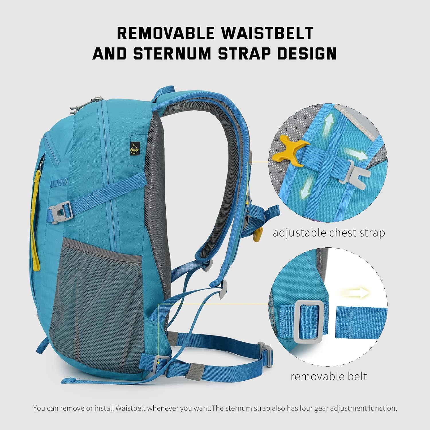 Detalle de SKYSPER 20L Mochila de senderismo ligera