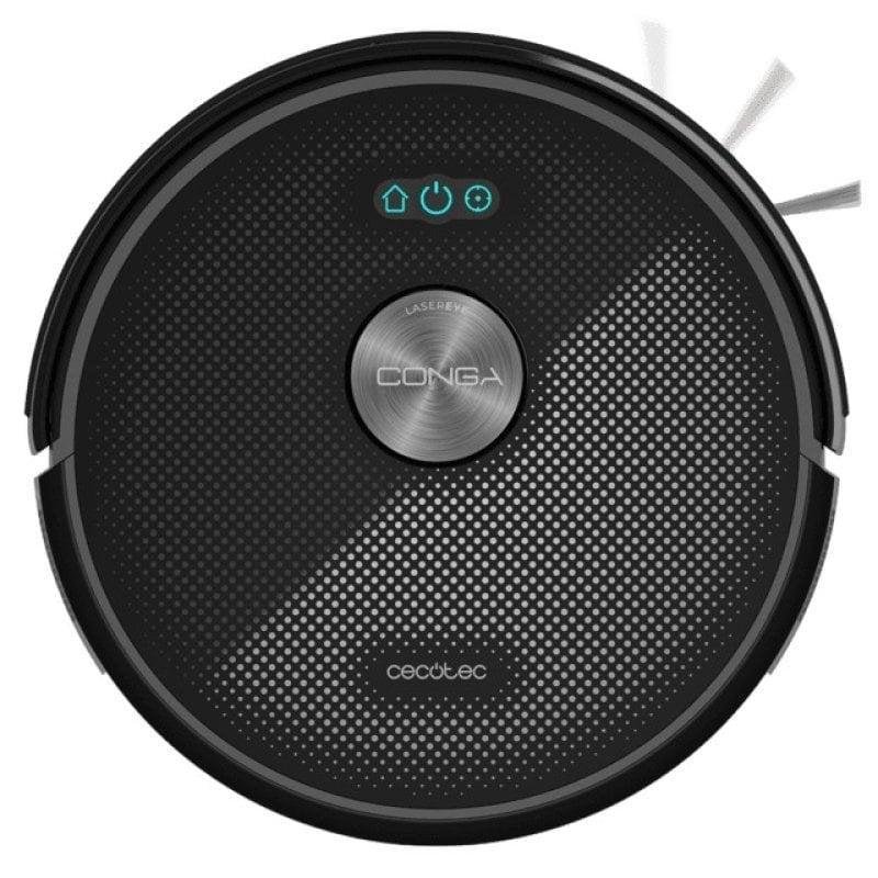 Detalle 2 de Robot Aspirador Cecotec Conga Y50 con Navegación Láser, 5000 Pa, Base Autovaciado y WiFi