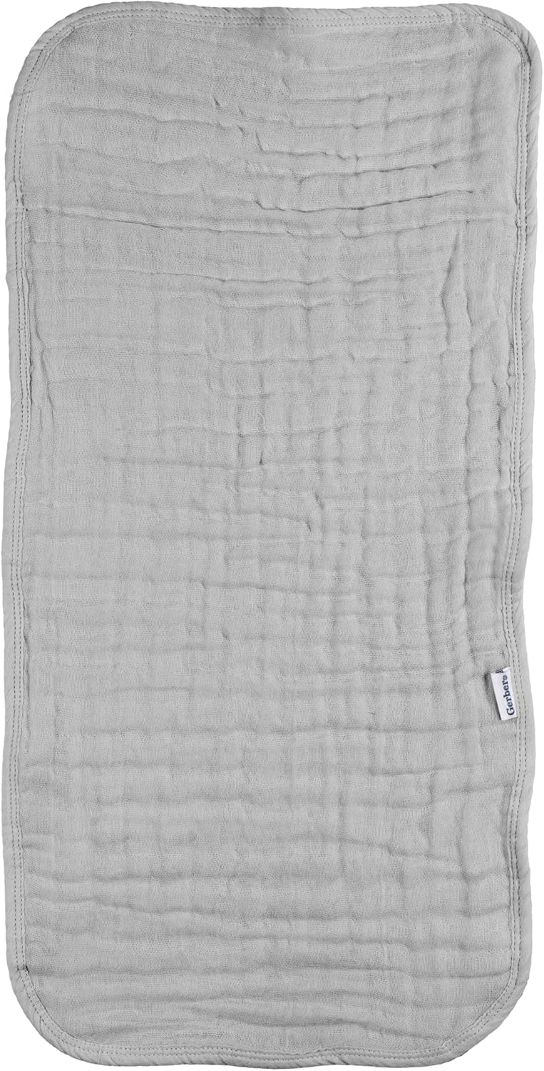 Detalle de Gerber Lot de 5 langes pour fille, taille unique – langes multicolores et doux pour peaux sensibles
