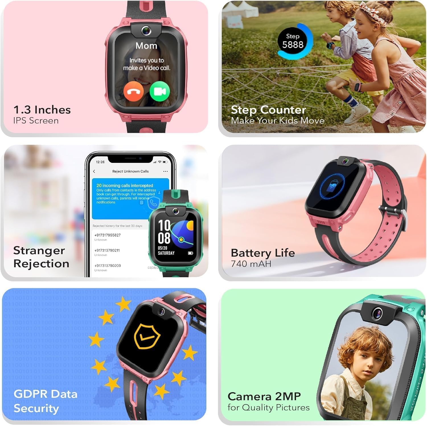 Thumbnail 2 de imoo Z1 Kids Smart Watch 4G