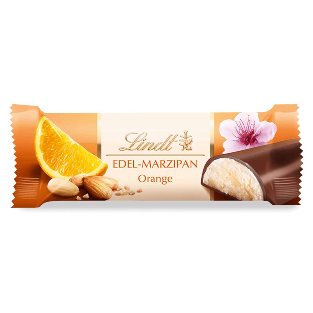 Thumbnail 2 de Lindt Walnuss-Marzipan Riegel im Thekendisplay (25 x 50 g) – weiß & feinherb