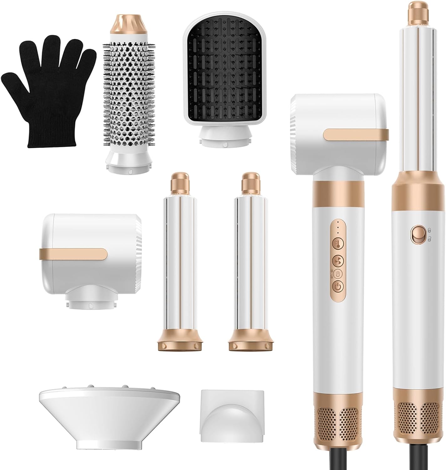 Detalle de Airstyler 7 in 1 – Multistyler mit 1400 W, Diffusor und Coanda-Effekt für schnelleres Styling