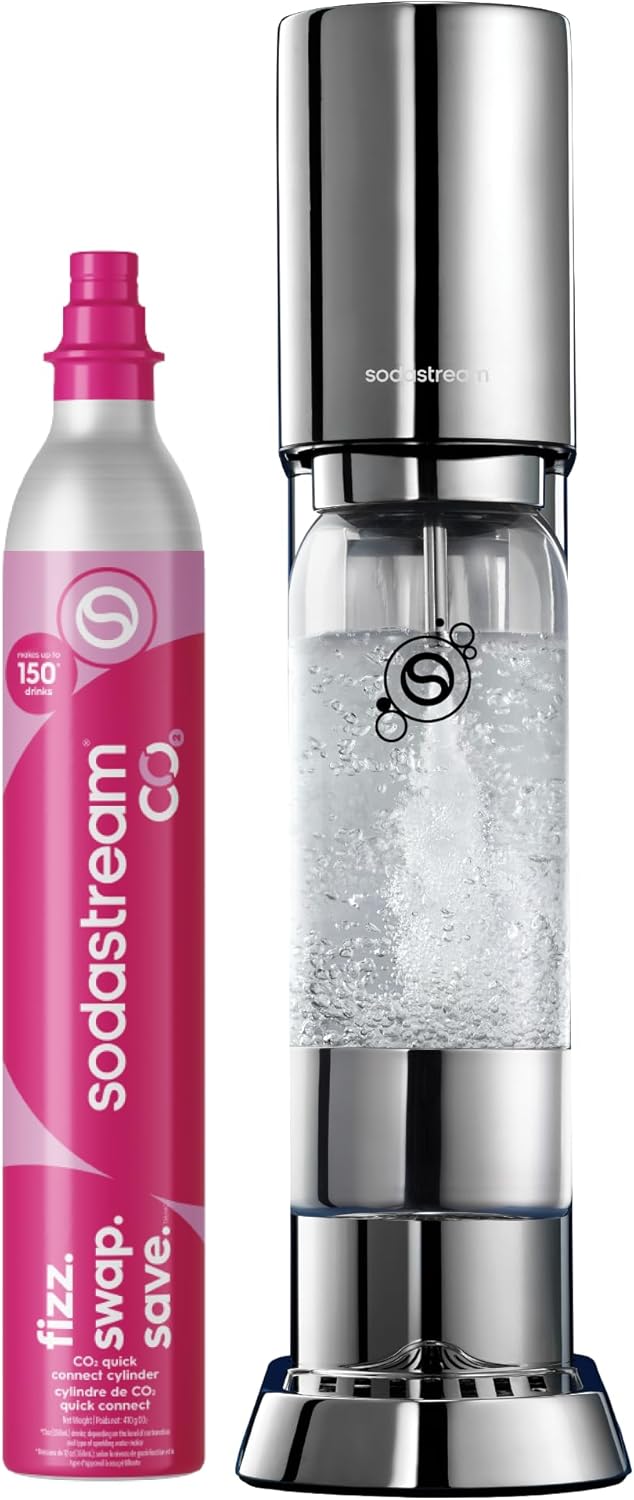 Detalle de SodaStream Sparkling Water Maker, Stainless Steel