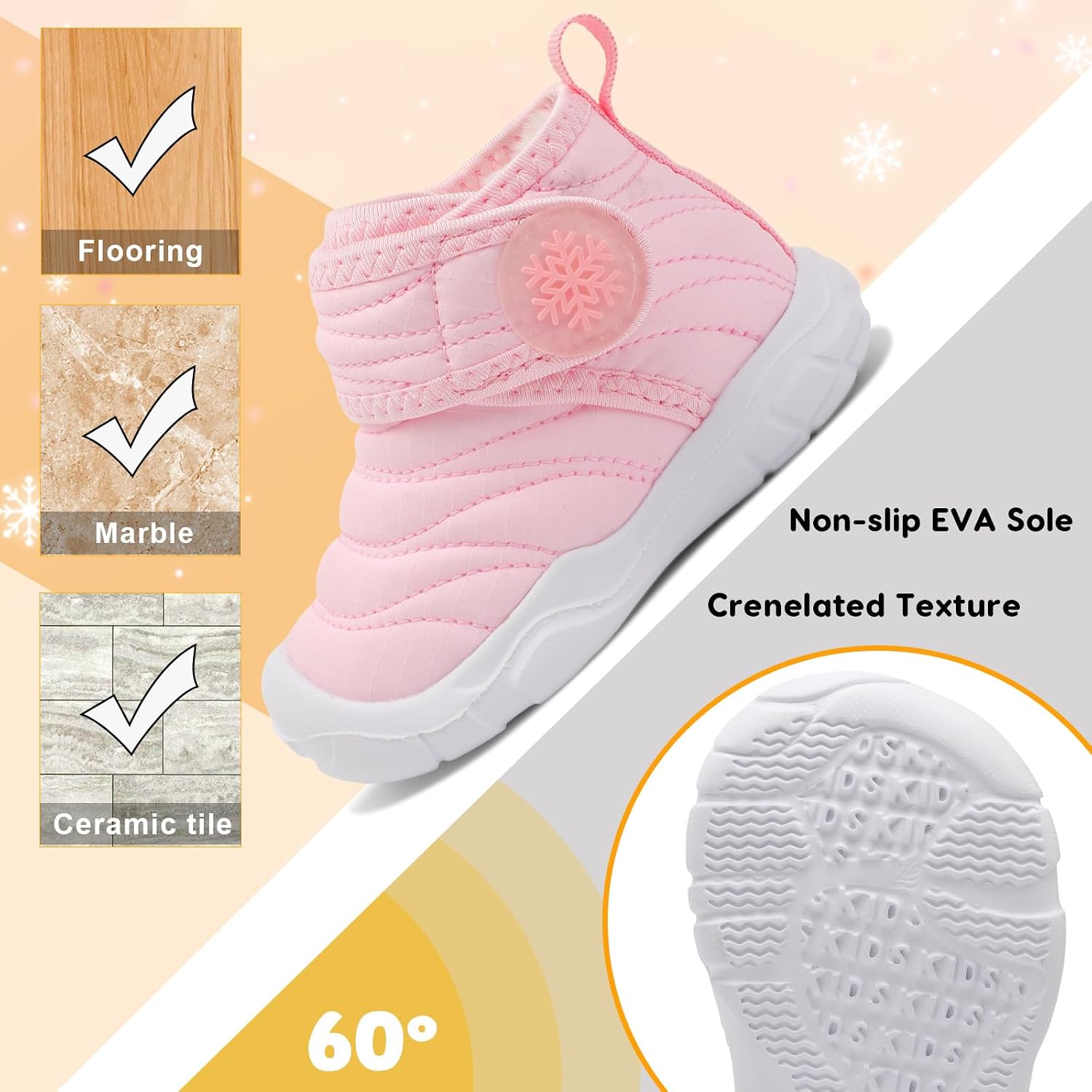 Thumbnail 5 de BARERUN Baby Boots with Faux Fur
