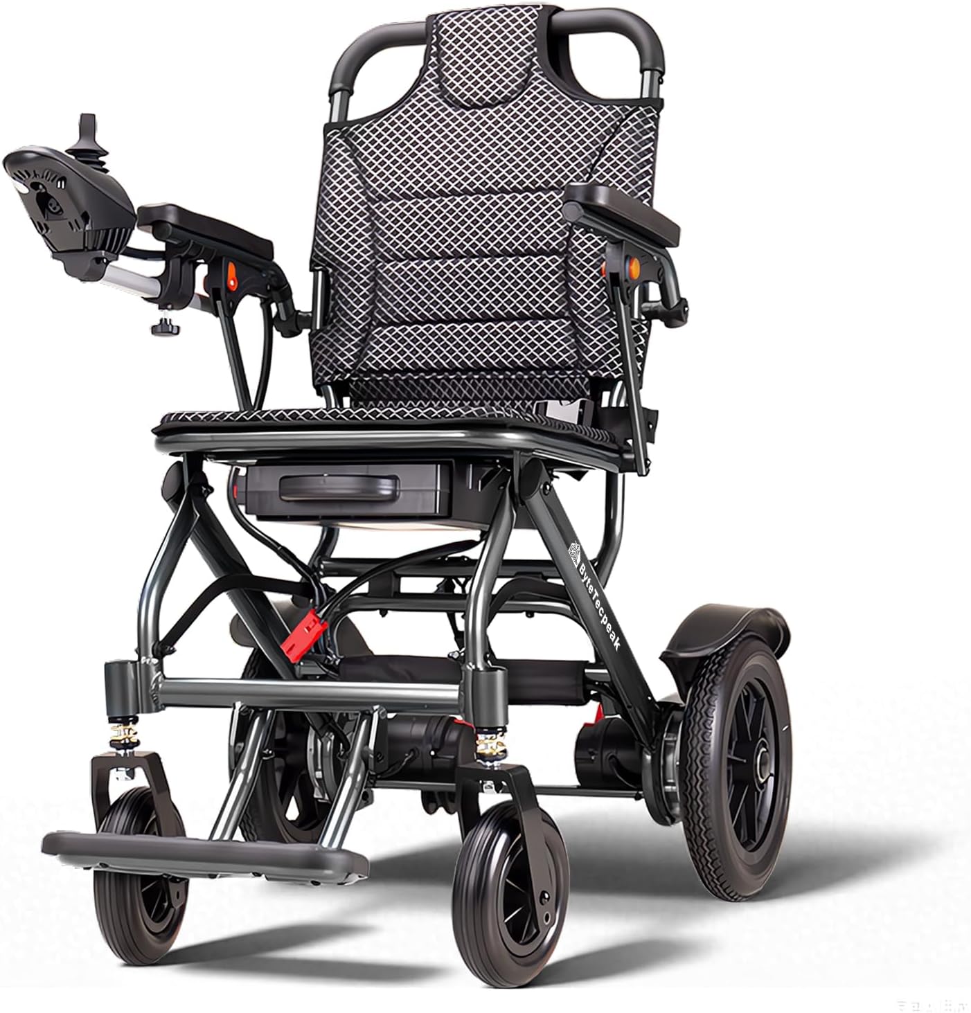D04 Foldable Lightweight Electric Wheelchair with 500W Motor