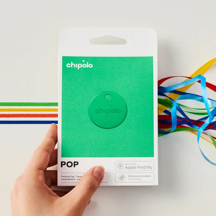 Thumbnail 6 de Chipolo POP Grün Bluetooth-Tracker für Schlüssel, Portemonnaie & mehr