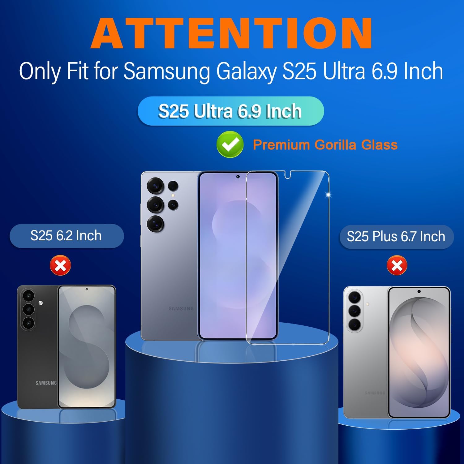 Detalle 2 de firtstnow Screen Protector for Samsung Galaxy S25 Ultra 6.9"