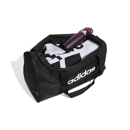Thumbnail 3 de Adidas Essentials Linear Duffel Bag – 39,75 L, unisex adulti, Black/White