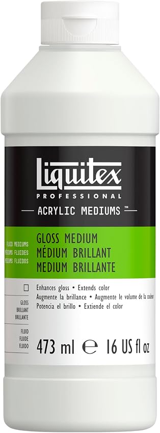 Thumbnail 5 de Liquitex Médium Fluido barniz brillante 237 ml 🎨