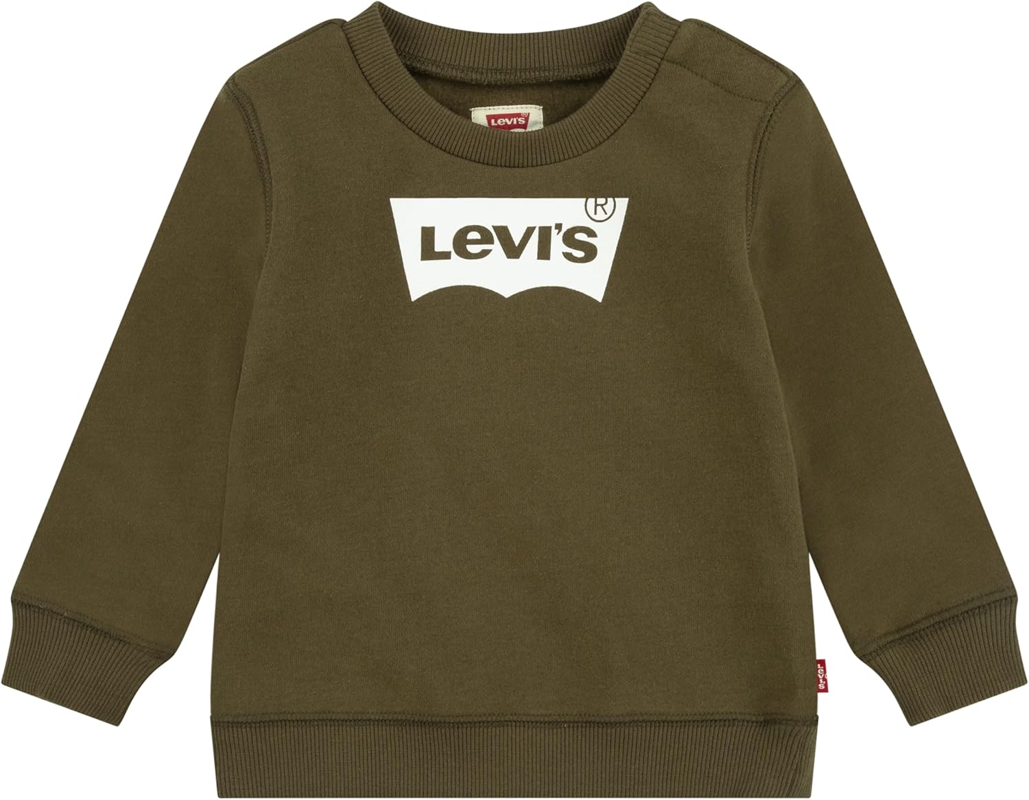 Thumbnail 3 de Levi’s LVB Batwing Crew 6e9079 Moderne Mixte : chaqueta de forro polar con cuello alto y cierre a presión