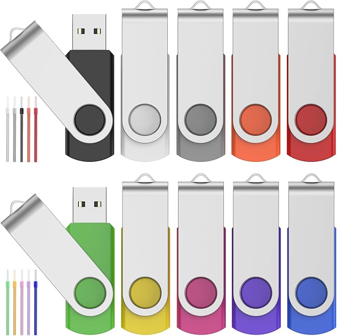Imagen de FEBNISCTE Pen Drive 16GB USB 2.0 10 Pack en OfertitasTOP