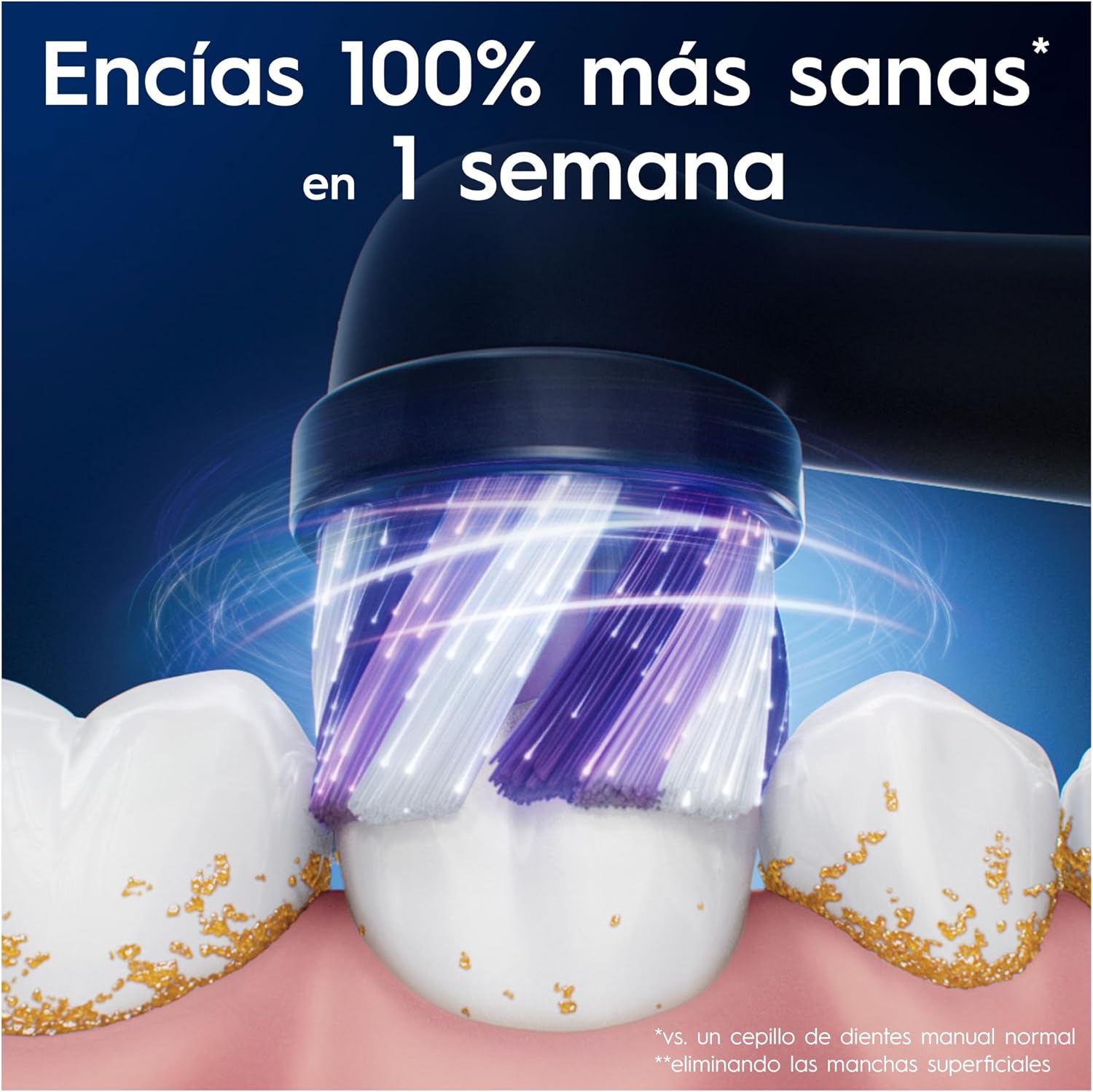 Detalle de Oral-B Series iO Radiant White cabezales 4-pack