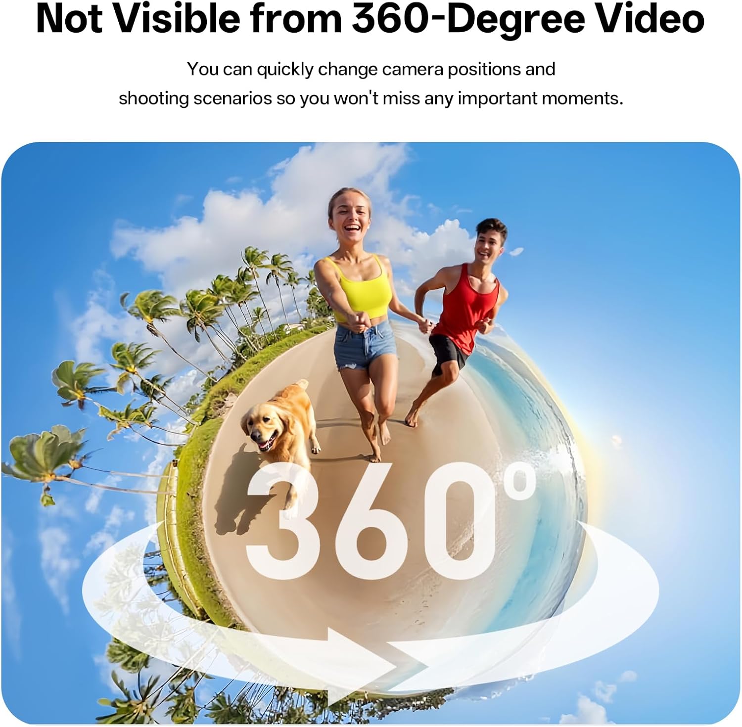 Thumbnail 5 de VRIG Magnetische Schnellwechselhalterung für Insta 360 X5 / Ace Pro 2 – Schnellmontageplatte mit Magnetbasis und 1/4" Schraubenloch