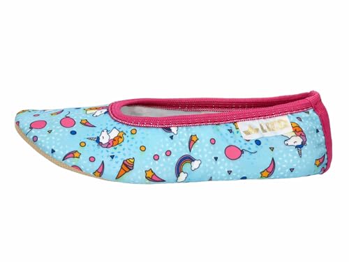 Thumbnail 1 de Lico 1 Style Gymnastikschuhe für Kinder, Textil-Obermaterial, Türkis-Pink, 41 EU