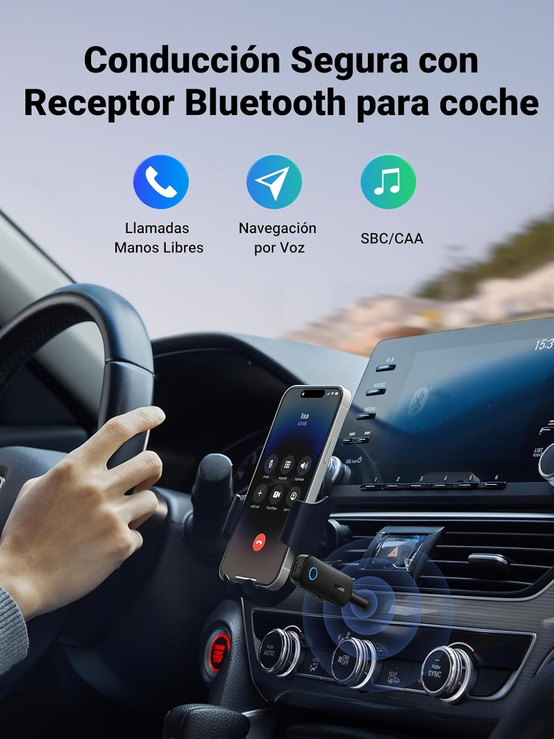 Thumbnail 4 de UGREEN Transmisor Receptor Bluetooth 5.4 2 en 1 140 mAh