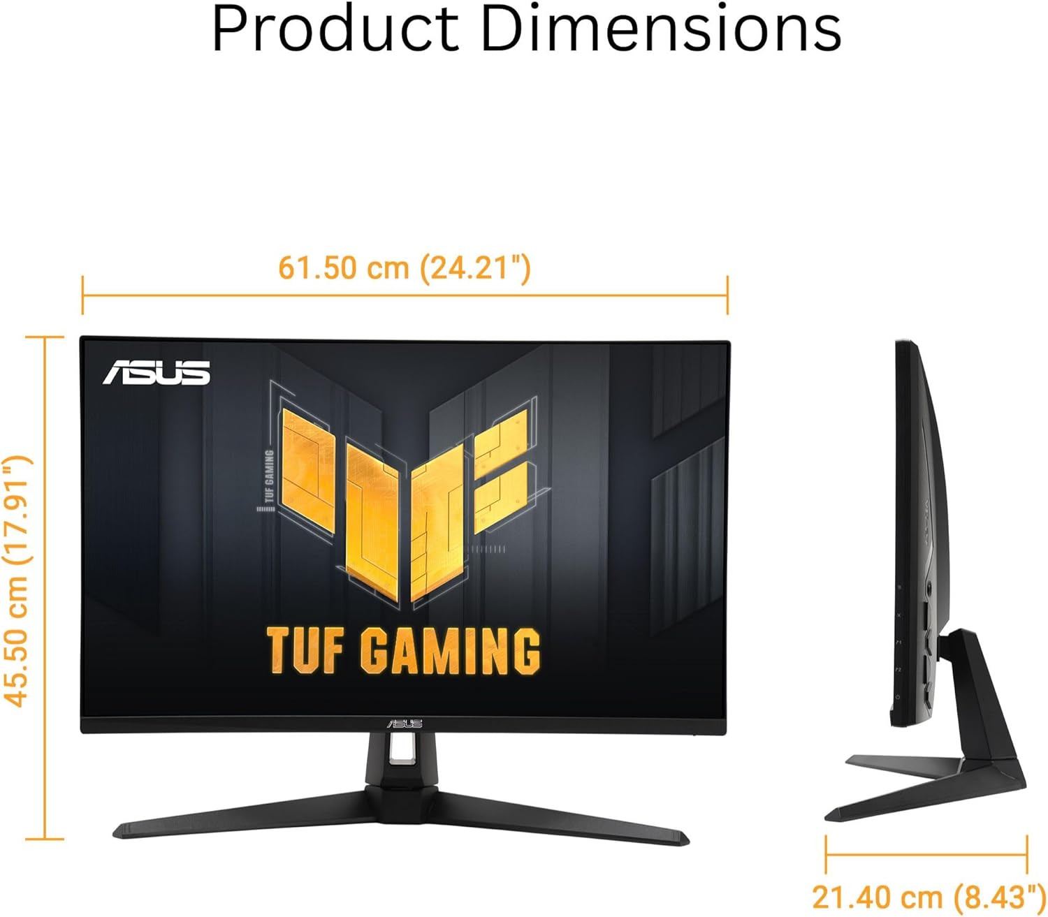 Thumbnail 5 de ASUS TUF Gaming VG27AQM5A 27-inch 1440P QHD Gaming Monitor (300Hz, Fast IPS, ELMB Sync)