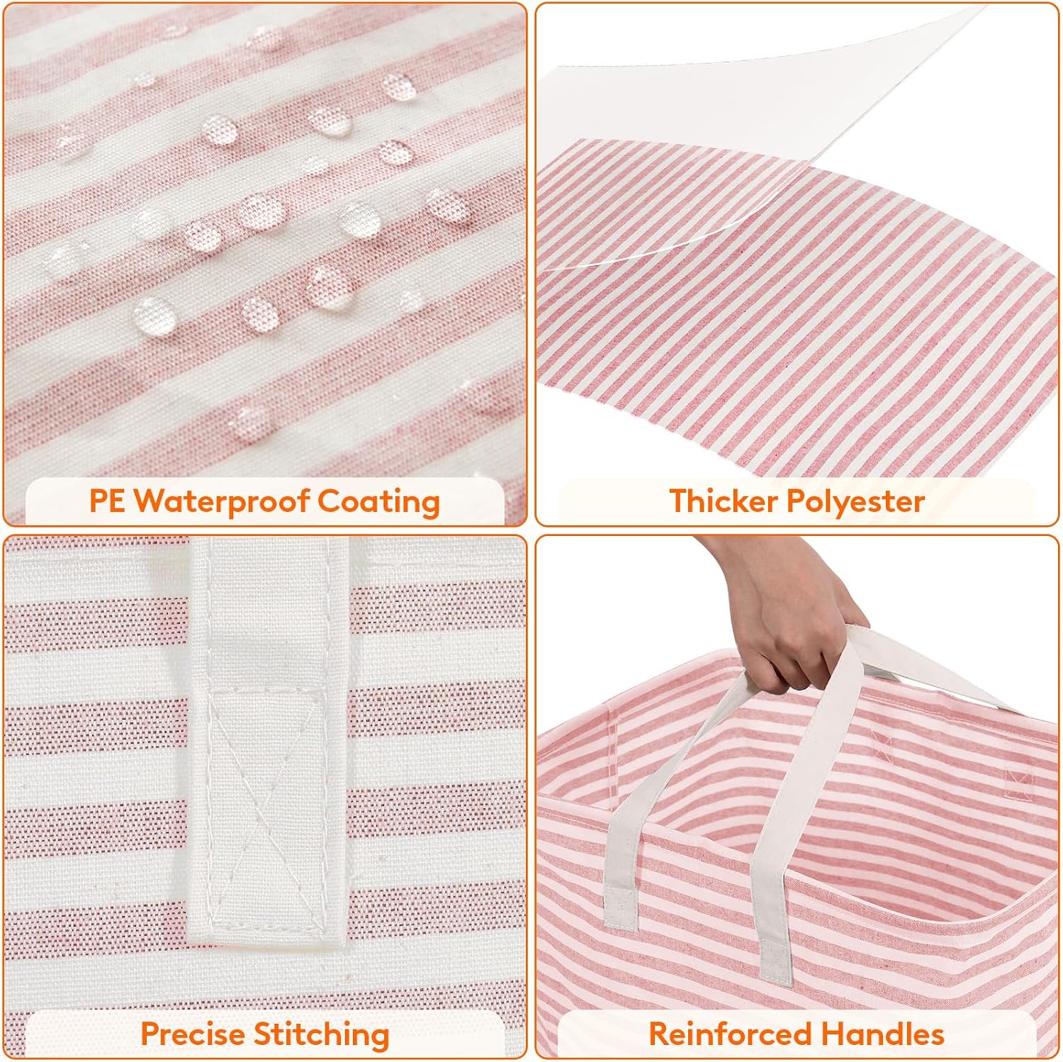 Thumbnail 4 de Lifewit 3 Pack Laundry Hamper 80L
