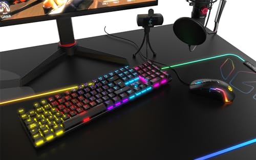 Thumbnail 5 de KROM KASIC teclado mecánico RGB 12 multimedia