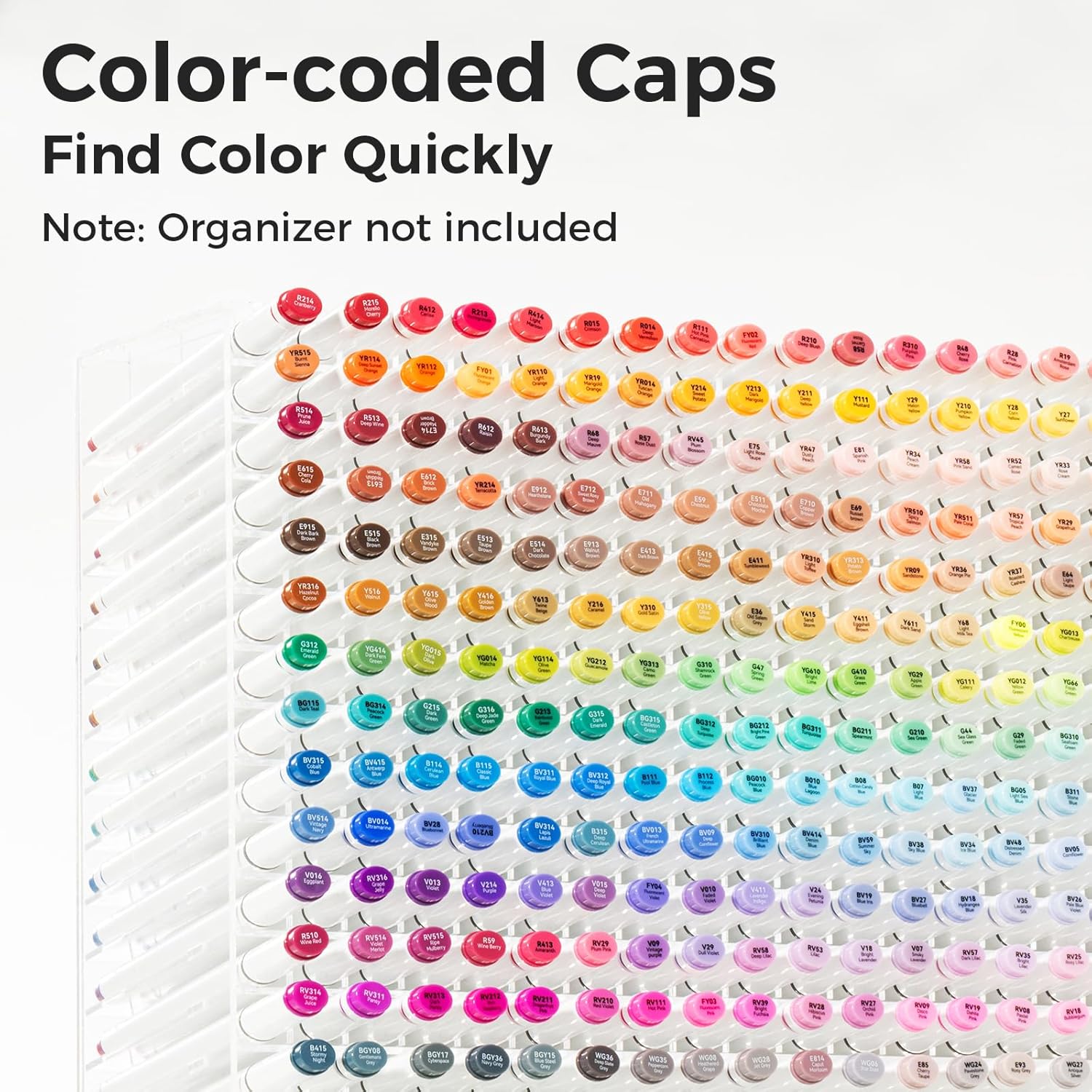 Thumbnail 4 de Ohuhu Alcohol Markers – AP certificated 80-colour dual tip set with chisel & fine nibs, refillable