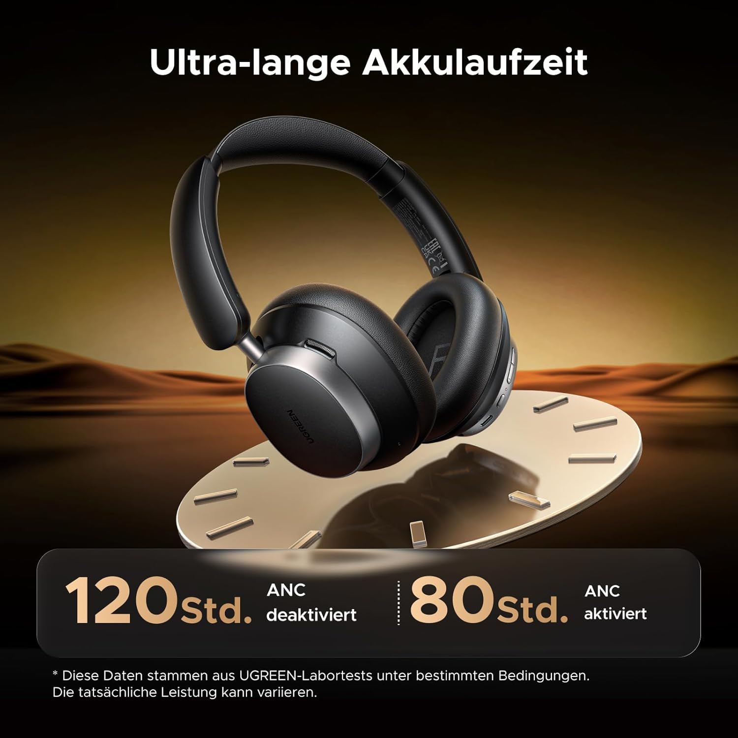 Thumbnail 4 de UGREEN Studio Pro Kopfhörer 120h Spielzeit