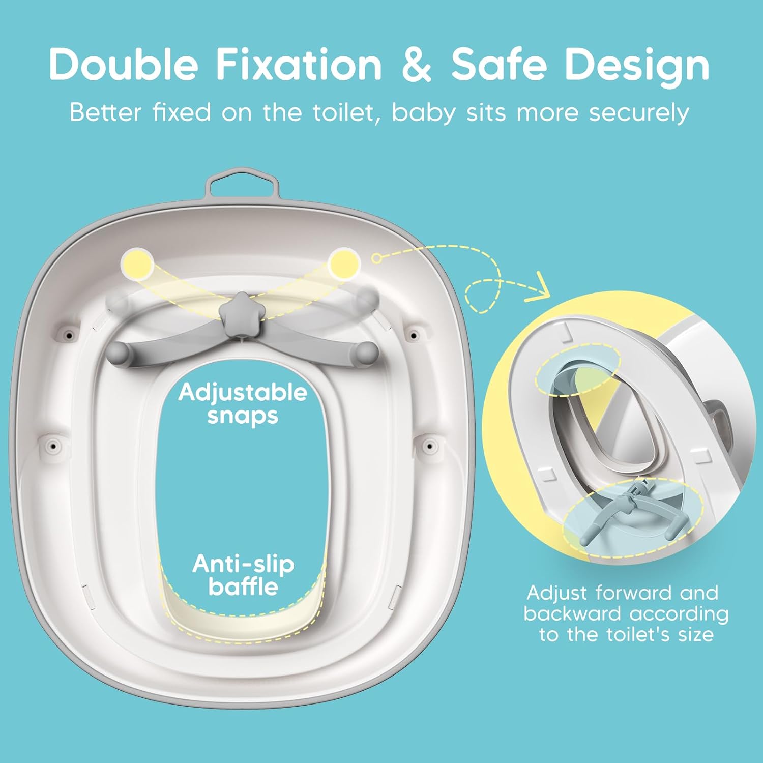 Thumbnail 6 de Maliton Toilettensitz Kinder 1–8 Jahre 🚽