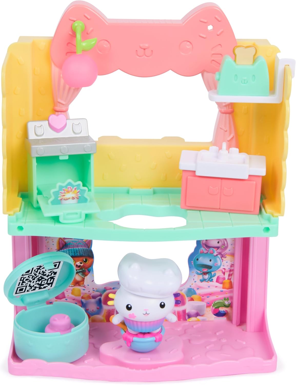 Gabby’s Dollhouse Cakey’s Cake-tastic Kitchen playset