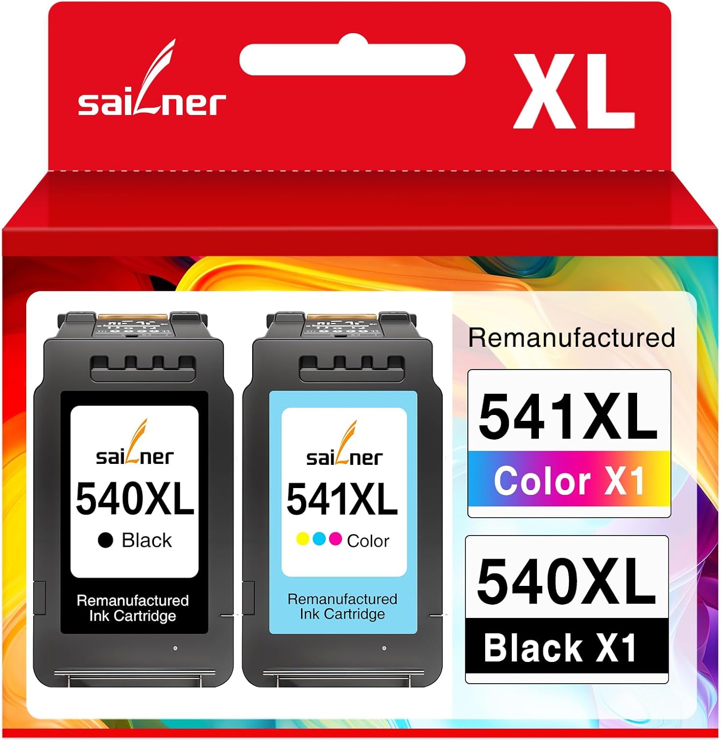 SAILNER PG-540XL CL-541XL cartouches 620 pages 📷