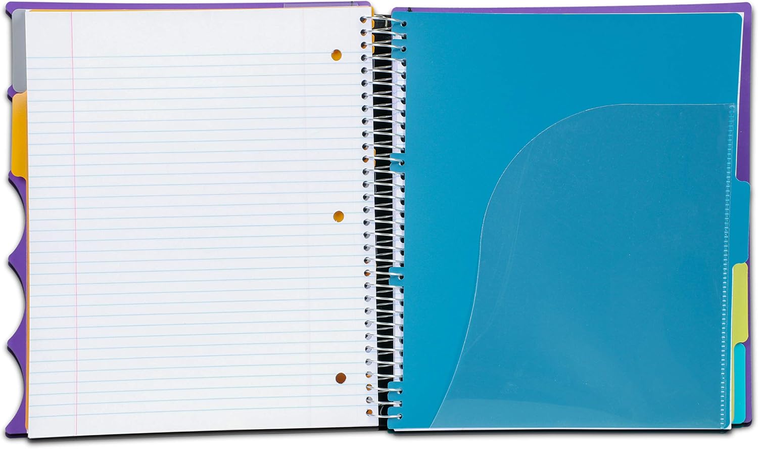 Detalle de Mintra Office Spiral Notebook, 5-Subject