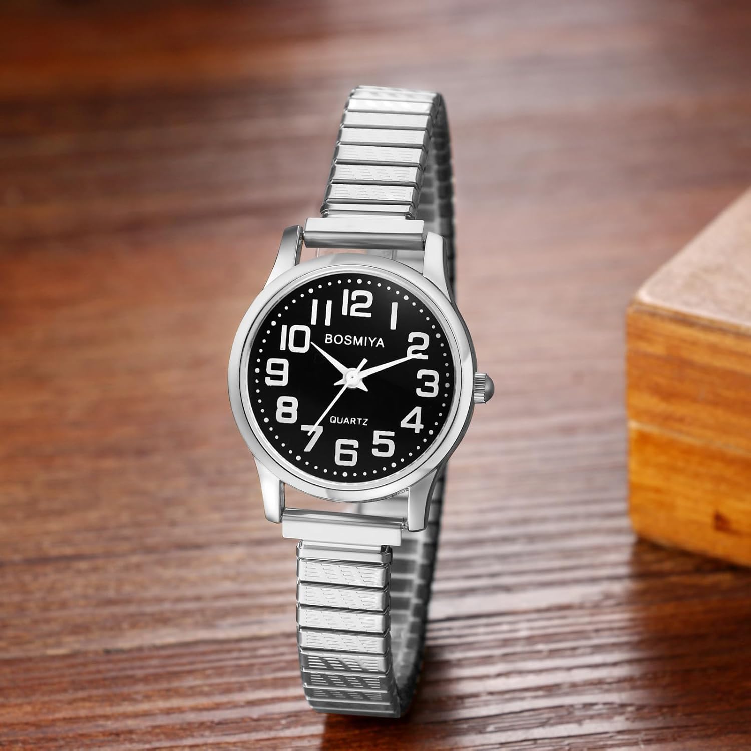 Thumbnail 1 de Avaner Uhren Herren mit elastischem Edelstahl-Armband (Stretch) – Analog-Quarzuhr für Männer, Frauen & Paare