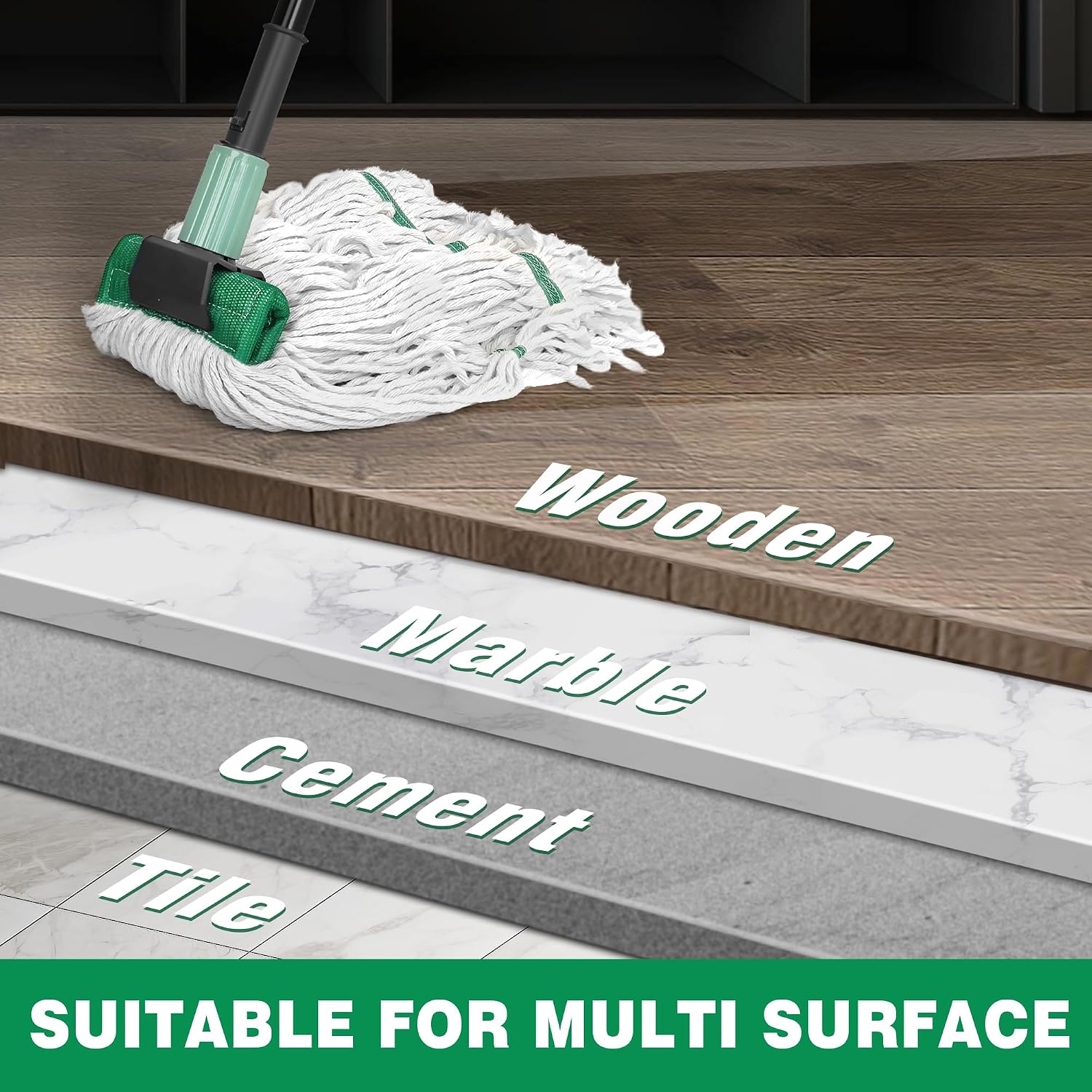 Thumbnail 4 de DALIPER 58in Heavy Duty Wet Mop