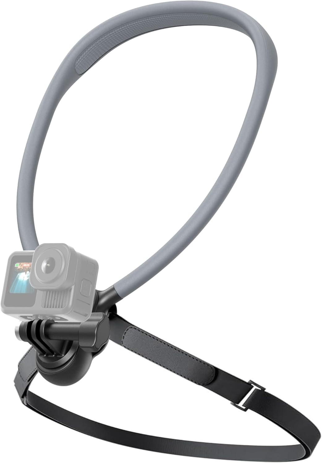 Detalle de Support de Cou SMALLRIG avec Sangle de Poitrine pour caméras d’action – ajuste sûr et rapide