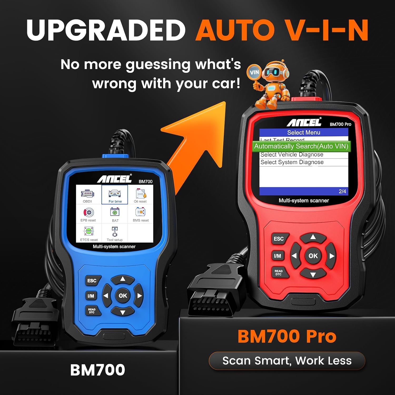 Thumbnail 1 de ANCEL BM700 PRO: Full BMW Diagnostic Scanner with Battery Registration