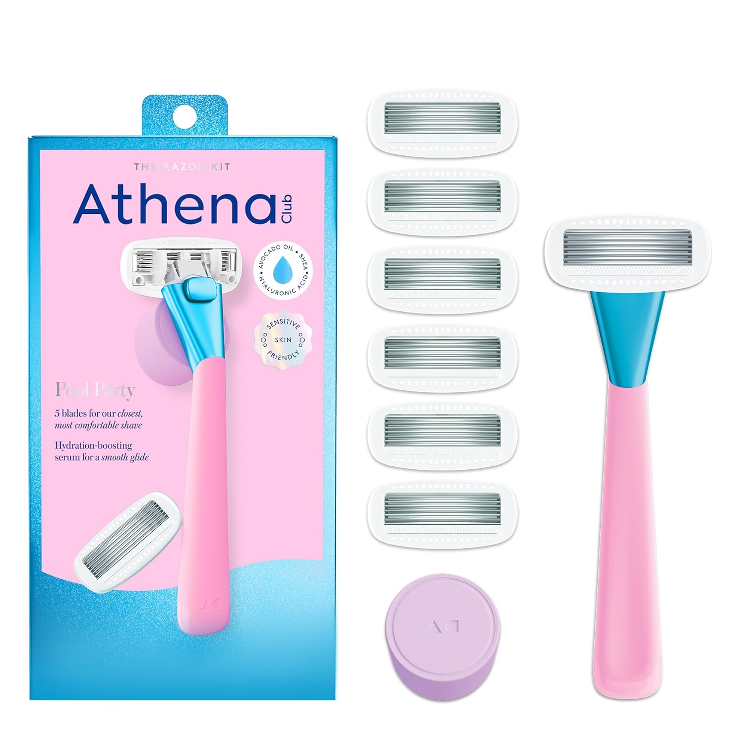 Thumbnail 6 de Athena Club Women’s Razor Kit 5-Blade Cartridge Razor