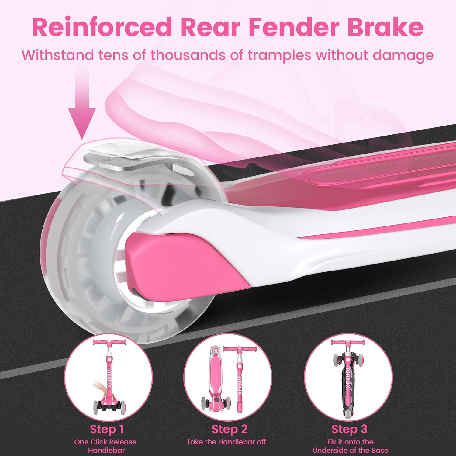 Thumbnail 5 de TONBUX Kids Scooter 4-height, ages 3โ12 ๐ด