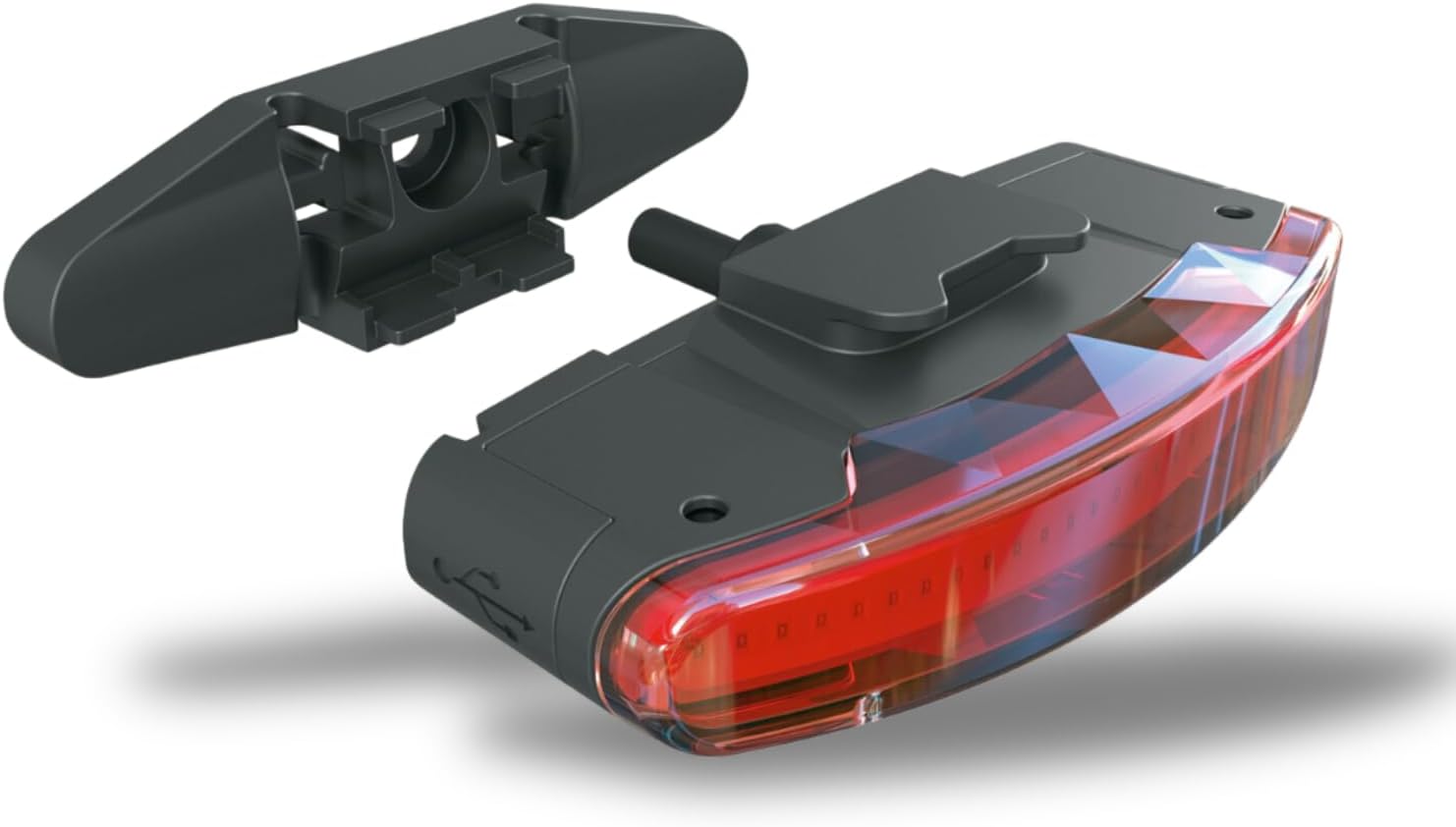 Detalle de SKS GERMANY 11948 INFINITY UNIVERSAL REARLIGHT – tylna lampka LED 30 lm