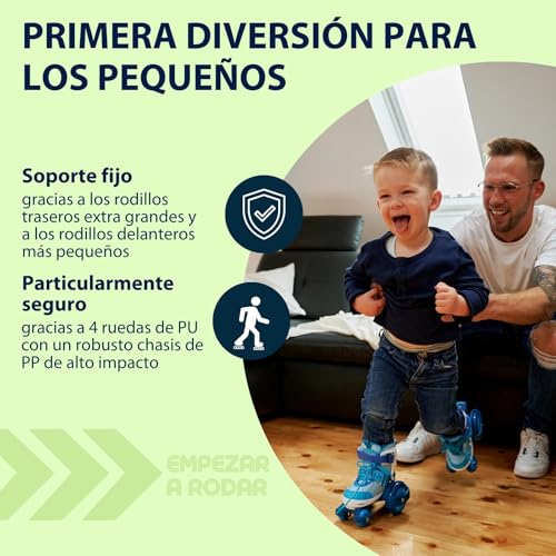 Thumbnail 2 de HUDORA Roller Skates My First Quad - Patines Ajustables para Niños 🛼
