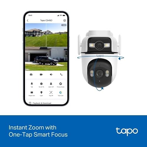 Thumbnail 7 de Tapo C545D: Cámara de Vigilancia WiFi Exterior 360º, 2K, IA