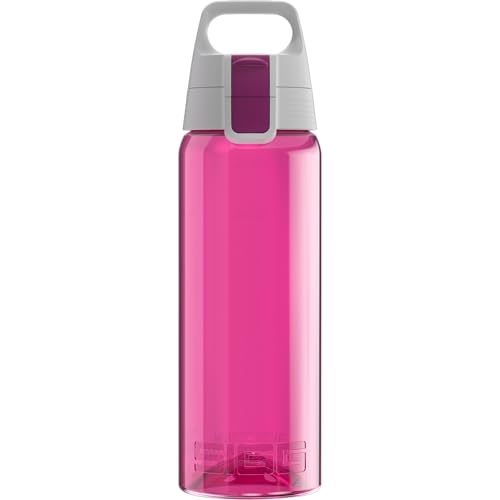 Detalle de Sigg Total Color Berry Trinkflasche 0,6 L – aus Tritan, auslaufsicher und schadstofffrei