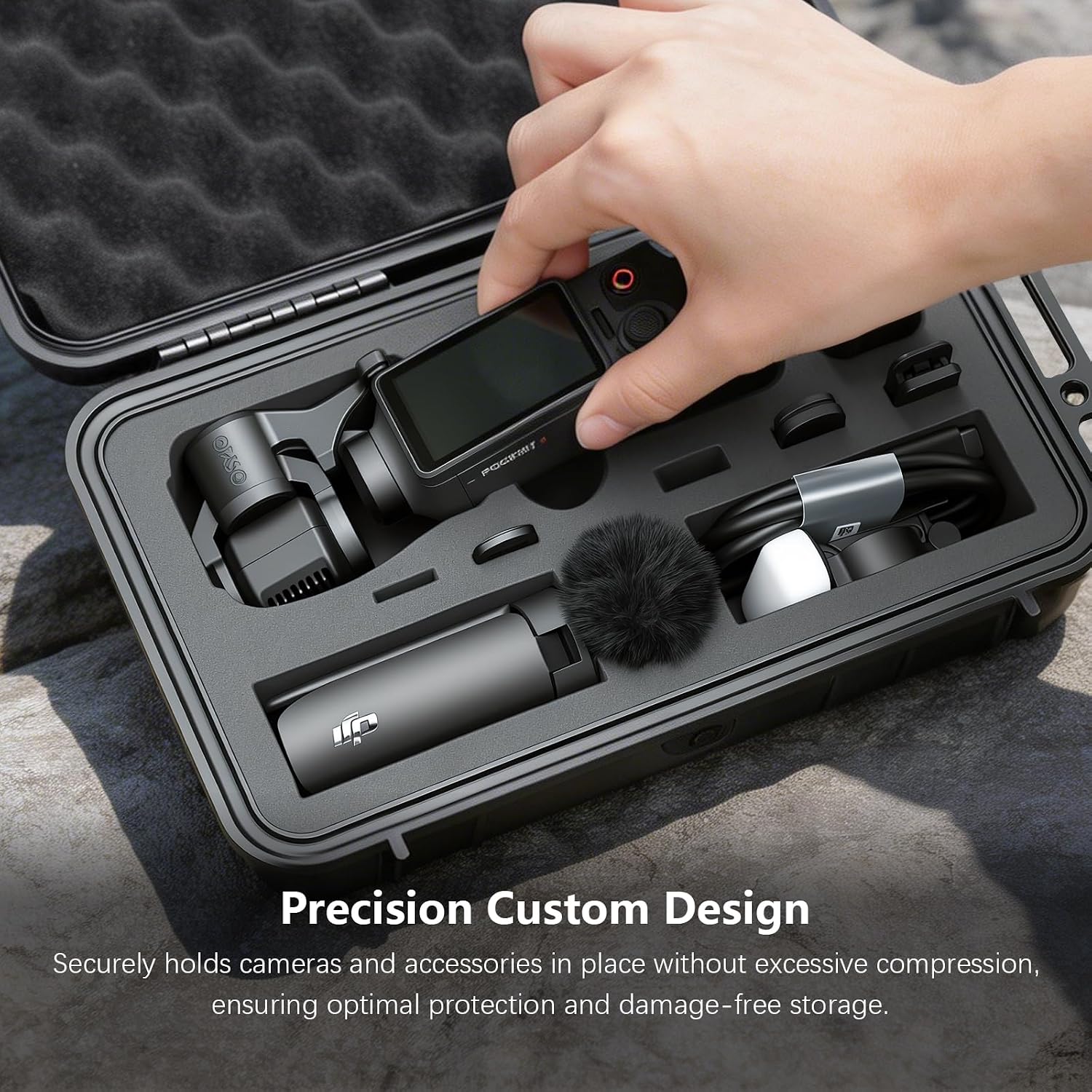 Thumbnail 3 de AMAZEAR Waterproof Hard Case for DJI Osmo Pocket 4 and Creator Combo