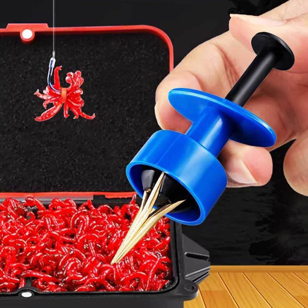 Thumbnail 6 de MiOYOOW Pellet Bait Bands – 2 Pcs Pellet Bander Tool with 2mm Rubber Rings (20,000 Ties) for Outdoor Fishing
